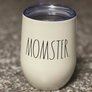 Rae Dunn MONSTER Insulated wine glass